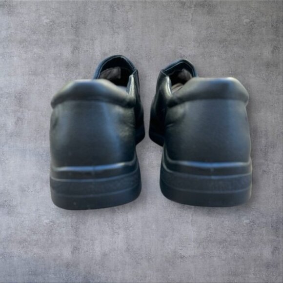 Size 13 / 46 Black Super Comfy Slip-on Shoes. In Very Good Condition. - Picture 6 of 7